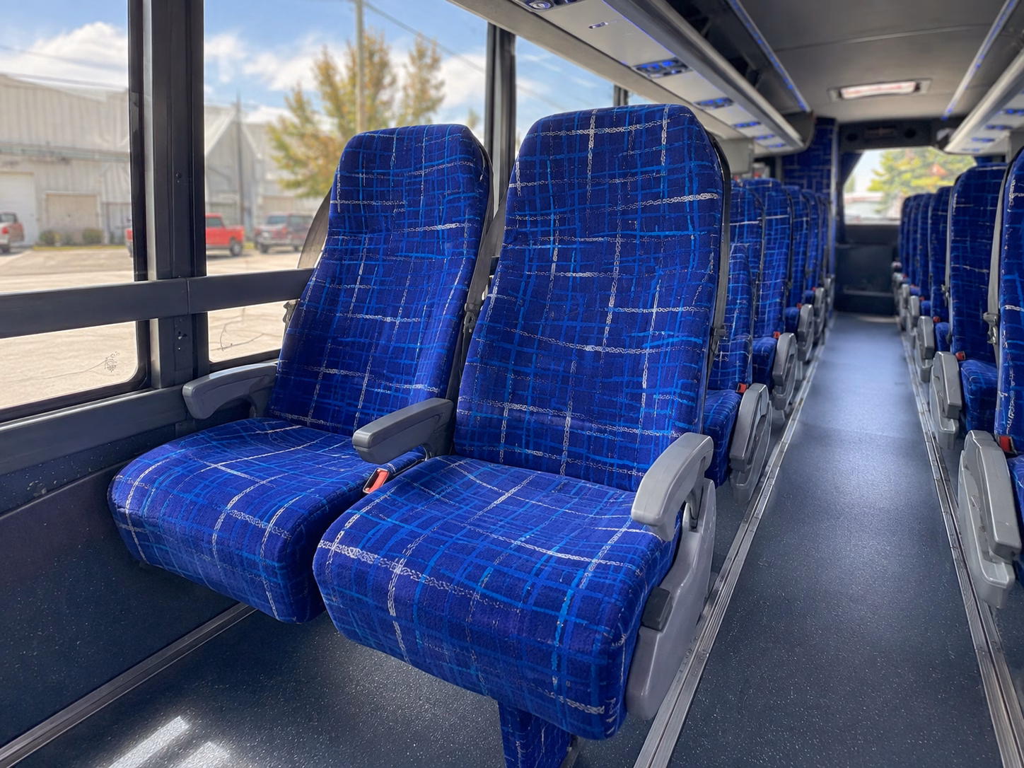 brick religious group transportation onboard seating